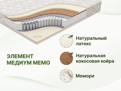 Матрас Димакс Элемент Медиум Мемо 60х120