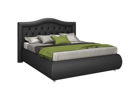 Кровать Sleeptek Premier 6 Экокожа Black (с подъемным механизмом) 258