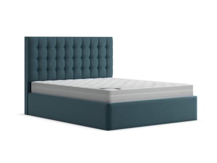 Кровать Lonax Аврора велюр Dolly-8 (с основанием) 140х200