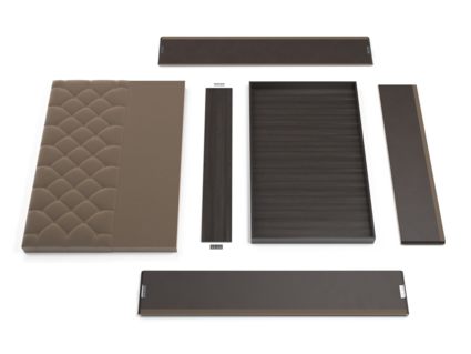 Кровать Lonax Элоиза велюр Dolly-2 (с подъемным механизмом) 160х195