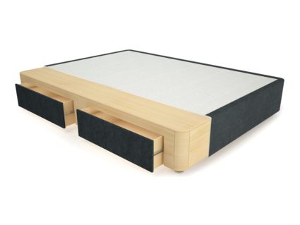 Кровать Mr.Mattress Site Box велюр Grey 257