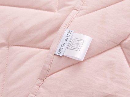 Покрывало Софи де Марко Робби (пепел роза) 160х220