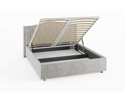 Кровать Сонум Ancona Кашемир Серый (с подъемным механизмом) 180х190