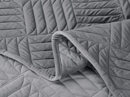 Покрывало Софи де Марко Армандо (серое) 160х220