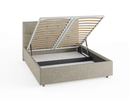 Кровать Сонум Bari Кашемир Бежевый (с подъемным механизмом)