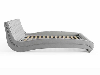 Кровать Сонум Milano Экокожа Графит 160х190