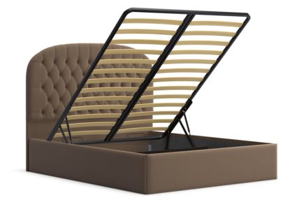 Кровать Lonax Венеция велюр Dolly-3 (с подъемным механизмом) 160х200