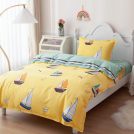 Комплект постельного белья Софи де Марко Кораблики (желтый) 1,5-спальный