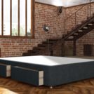 Кровать Mr.Mattress Site Box велюр Grey 90х200