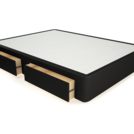 Кровать Mr.Mattress Site Box экокожа Black 90х190