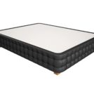 Кровать Mr.Mattress Twin Box экокожа Black 160х190