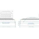 Кровать Lonax Венеция велюр Dolly-2 (с подъемным механизмом) 160х200