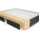 Кровать Mr.Mattress Site Box велюр Grey 90х200