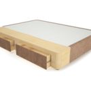 Кровать Mr.Mattress Site Box велюр Toffee 120х190