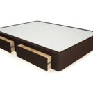 Кровать Mr.Mattress Site Box экокожа Brown 90х200