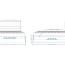 Кровать Lonax Кармела велюр Dolly-8 (с основанием) 120х200