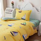 Комплект постельного белья Софи де Марко Кораблики (желтый) 1,5-спальный